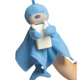 Manhattan Toy Walter Walrus Scrub-a-Dubbie Washcloth