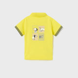 Mayoral Yellow Polo Shirt