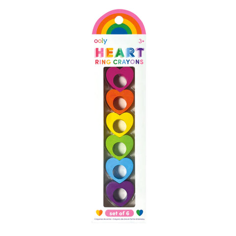 Ooly Heart Ring Crayons