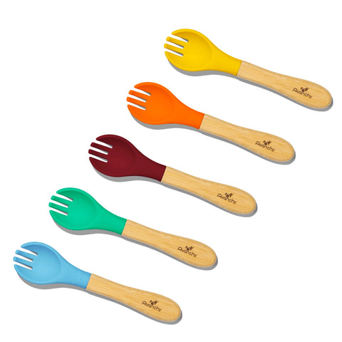 Avanchy Silicone and Bamboo Spork
