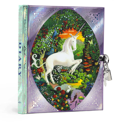 Eeboo Locking Unicorn Diary