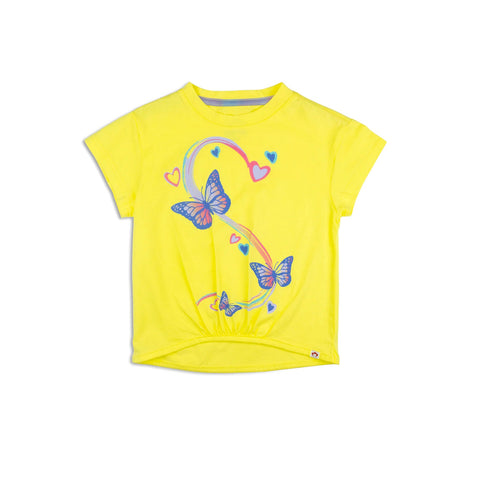 Appaman Callaway Tee Yellow Butterflies