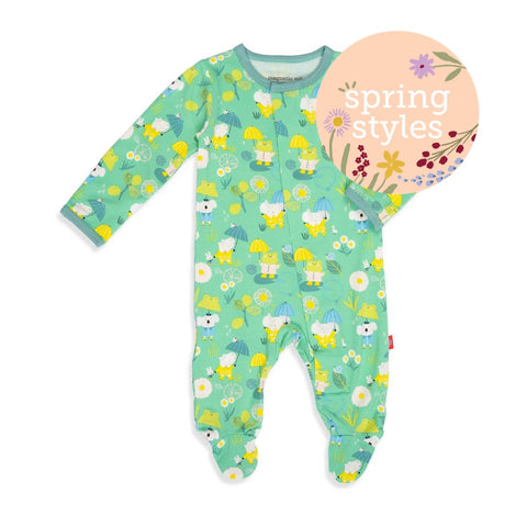 Magnetic Me Footie Flower Power Shower