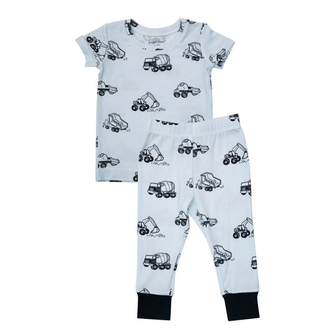 Angel Dear Earth Movers Short Sleeve Loungewear Set