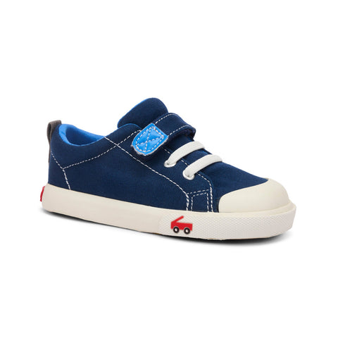 See Kai Run Stevie II Navy Canvas