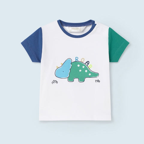 Mayoral Printed Tee Shirt Triceratops Roar