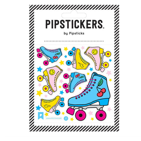 Pipsticks Fuzzy Roller Skates Sticker Sheet