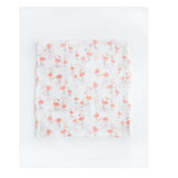 Little Unicorn Single Deluxe Swaddle Pink Ladies Flamingo