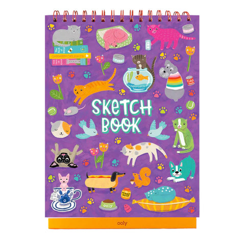 Ooly Sketch and Show Standing Sketchbook Pets at Play