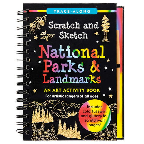 National Parks & Landmarks Scratch and Sketch