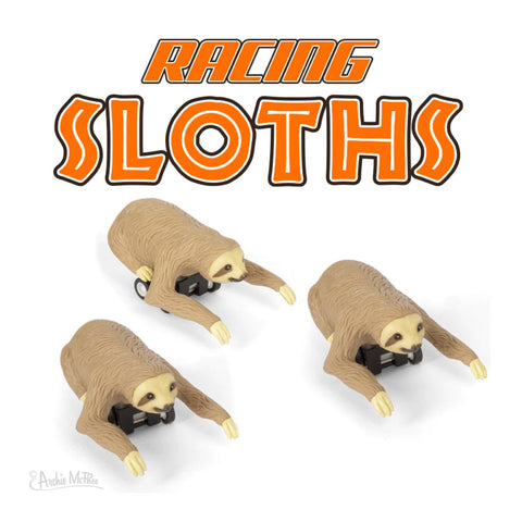 Archie McPhee Racing Sloths