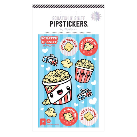 Pipsticks Scratch n’ Sniff Butter Me Up Sticker Sheet