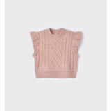 Mayoral Knit Vest Rose Pink