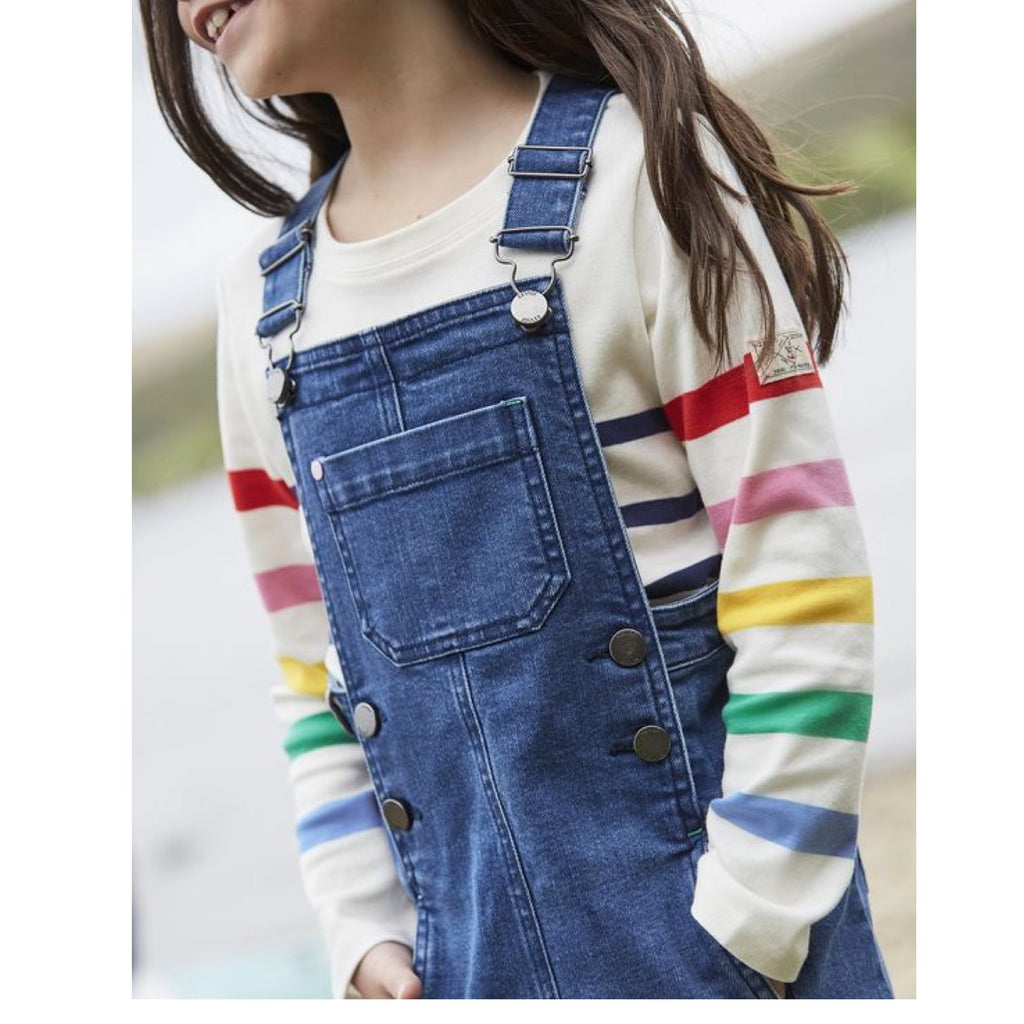 Clementine Dungaree Dress - Petite Lucette