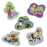 Eeboo 5 Progressive Puzzles Good Deeds