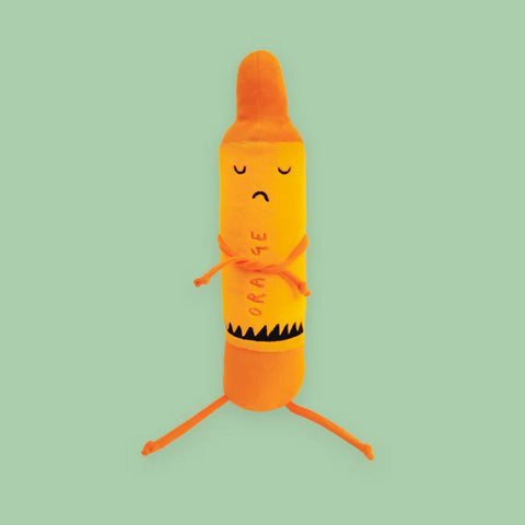 Merry Makers Orange Crayon Doll