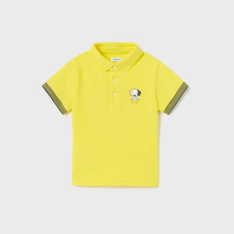 Mayoral Yellow Polo Shirt