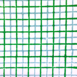 Mia And Finn James Twin Fitted Sheet Green Blue Grid