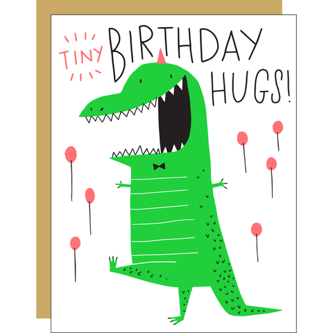 Hello Lucky Card Tiny Birthday Hugs