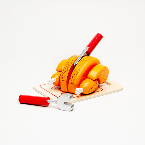 Vilac Roasted Chicken Carving Set