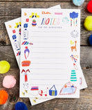 Mr Boddington Notepad Notes for the Babysitter