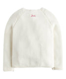 Joules Sweater Cream with Raspberries