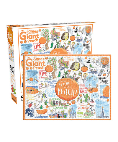 Aquarius Puzzle 500 Piece James And The Giant Peach