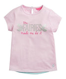 Joules Tee Shirt Pink The Fairies Made Me Do It